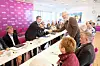 Forhandlingslederne Pål Skarsbak i Virke og Tor-Arne Solbakken i LO ble i kveld enige om lønnstilleggene for rundt 18.000 medlemmer innen handel og service.