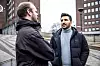 Siavash Mobasheri til høyre