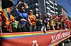 BEST I FJOR: LO fikk prisen for beste paradeinnslag og for beste og mest aktivitet i Pride Park under Oslo Pride i fjor. Budskapet var klart: «Rett til å være den jeg vil!»