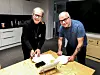 ENIGE: Direktør Astrid Rødsand i AAF og nestleder Bjørn Mietinen i HK er enige om et nytt lønssystem for de ansatte i fagbevegelsen.