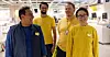 GRUNN TIL Å SMILE: Adeeb Baravani, Nawid Nabil, Emil Sohlman Lund og Yumma Zhang er fornøyde etter å ha gått opp i høyere stillingsprosenter.