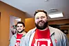Amund Sagmo (t.h.) og Noah Skaar på glad-patrulje.